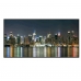 Quadro Decorativo Barcelona City At Night 50x100 cm