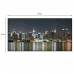 Quadro Decorativo Barcelona City At Night 50x100 cm