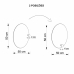 Espelho Funcional Hook 50cm Redondo