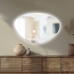 Espelho Multiuso Lapidado Pendurador Led 100x70cm Orgânico GG