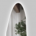 Espelho Multiuso Lapidado Pendurador Led 120x40cm Orgânico