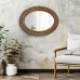 Espelho Decorativo Nature Bananeira 60x80cm Oval