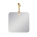 Espelho Decorativo Tie Alça Sisal 50x50 cm Quadrado