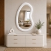 Espelho Decorativo Veludo Palma 135x90cm Org&acirc;nico 