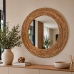 Espelho Decorativo Nature Bananeira 70cm Redondo
