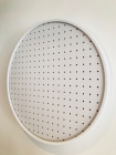 Pegboard Round Branco Fundo Branco 50 cm Redondo