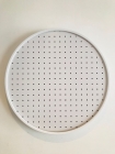 Pegboard Round Branco Fundo Branco 50 cm Redondo